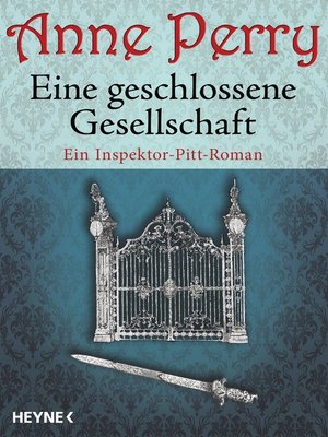 cover image of Eine geschlossene Gesellschaft: Ein Inspektor-Pitt-Roman